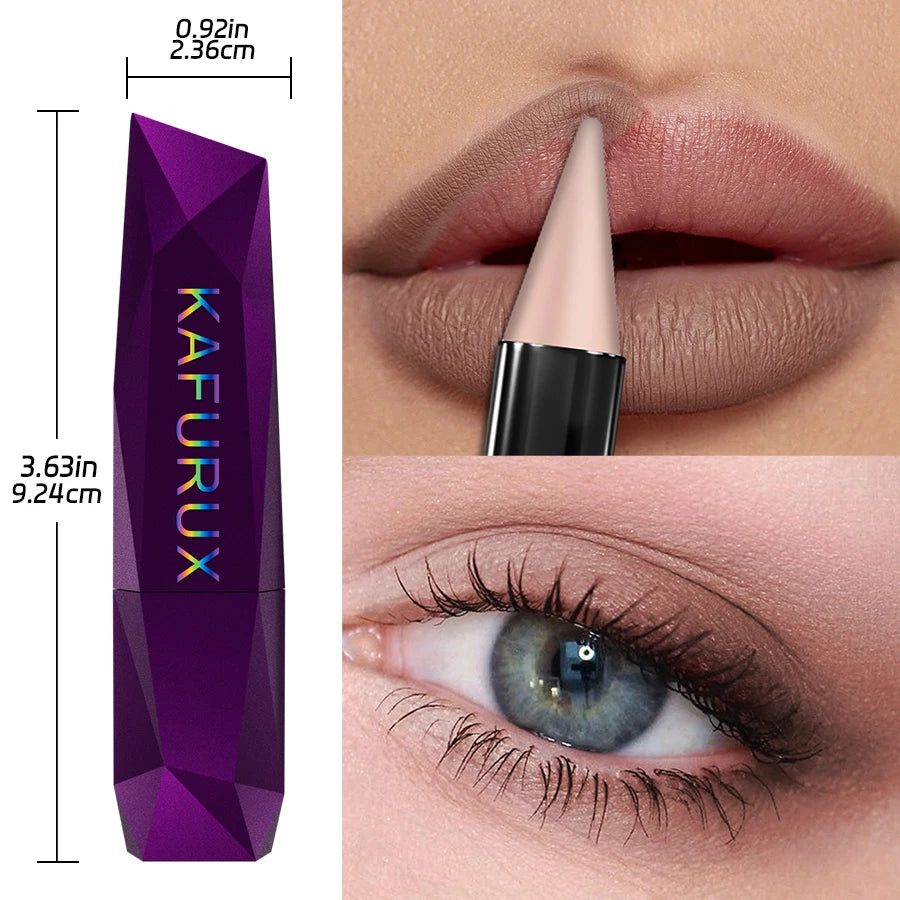 1-PCS Matte Lipstick – Non-Fading Brown Lipliner Pen, Contour Tint, Long-Lasting Waterproof Lip Makeup