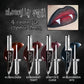 2Pcs Matte Bloody Lip Stain Long-Lasting Water-Resistant Liquid Lipstick Gothic Vampire Halloween Party Lip Tint Cosmetics