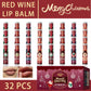 32PCS/Box Christmas lipstick Set Hot Red Wine lipstick Lasting Waterproof Moisturizing Glossy Lip Color