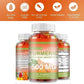 Turmeric Gummies - Supports Joint, Digestive, and Cardiovascular Health - Gluten Free, Non GMO