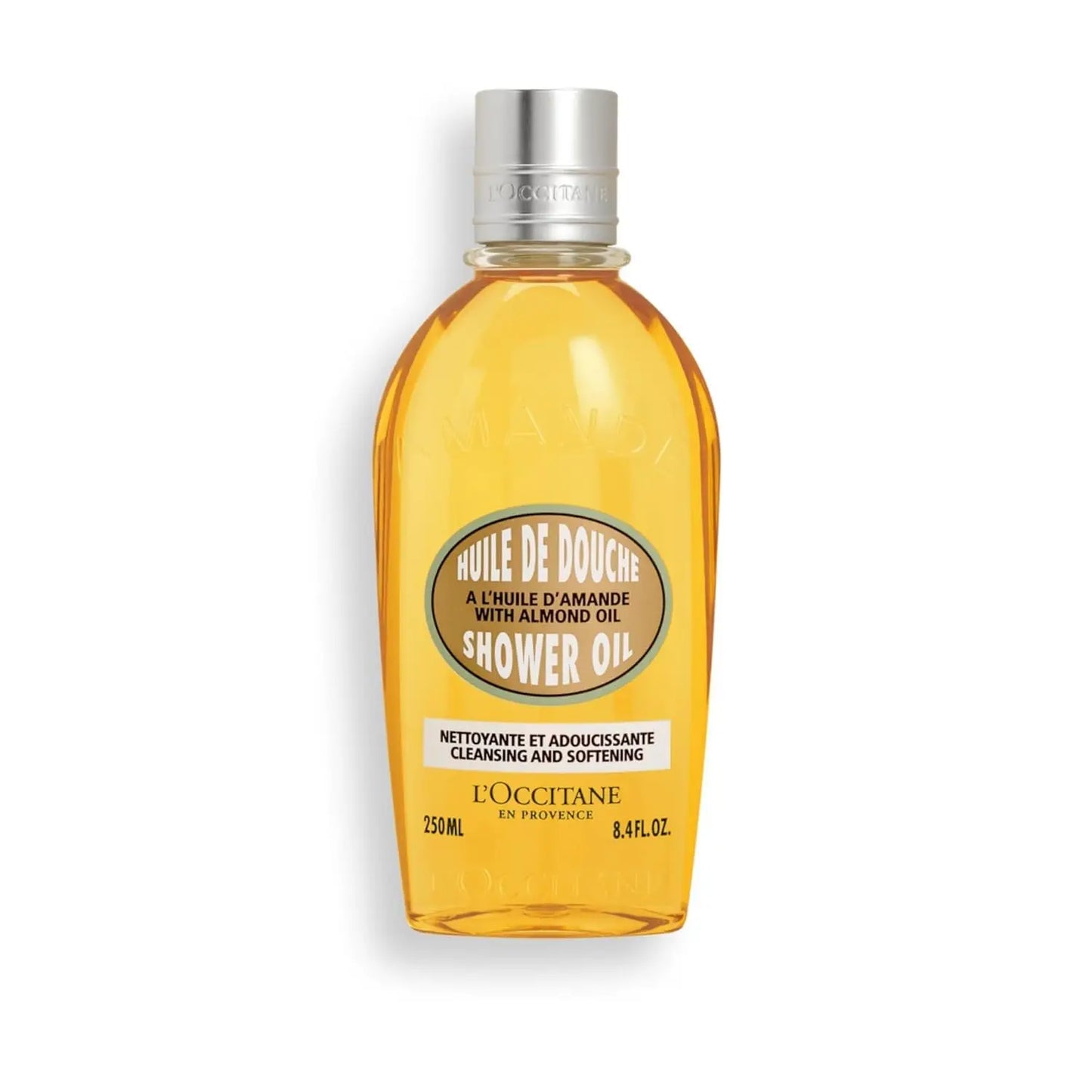 L'Occitane Almond Shower Oil: Cleanses, Softens, Milky Lather, Nourishing & Non-Drying