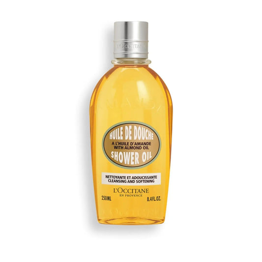 L'Occitane Almond Shower Oil: Cleanses, Softens, Milky Lather, Nourishing & Non-Drying