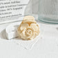 New French Three-dimensional Camellia Hair Claw Acetate Elegant Flower Crab Hair Clips Hair Accessories Headdress for Women Girl