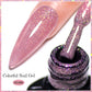 7ml Champagne Gold Sliver Reflective Nail Gel Polish Sparkling Shining Glitter Pink Red Nail Supplies Semi Permanent Gel Varnish