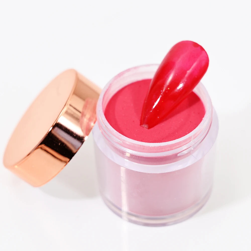 10g/bottle Professional Acrylic Powder Pink/White/Clear Nude Extension Crystal Powder DIY 3IN1 Manicure Polymer Builder Powder
