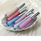 6 Colors Laser Holographic Lip Gloss Liquid Lipstick Mermaid Pigment Longlasting Glitter Lipgloss Waterproof Metallic Lip Makeup