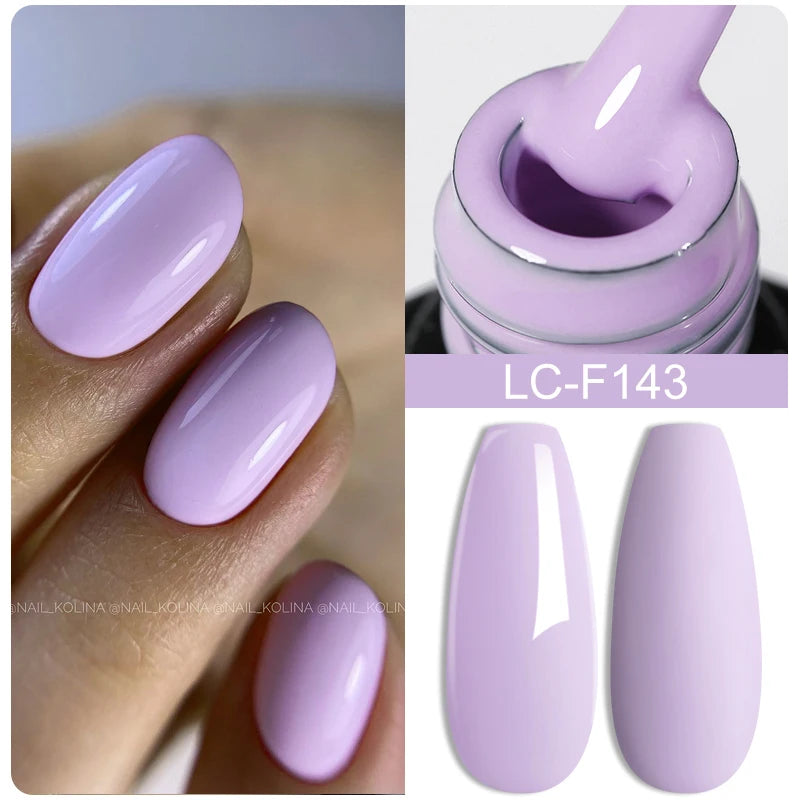 LILYCUTE 7ML Auroras Thermal Gel Nail Polish Nude Dark Purple Glitter Gradient Temperature Color Changing Nail Art Gel Varnishes