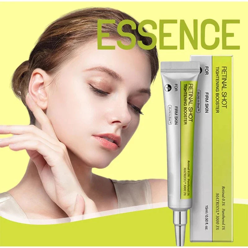 Hot Retinol Shot Eyes Booster Cream Korea Vitamin A Facial Skin Care Serum Elastic Firm Smooth Skin Face Serum Gentle Hydration