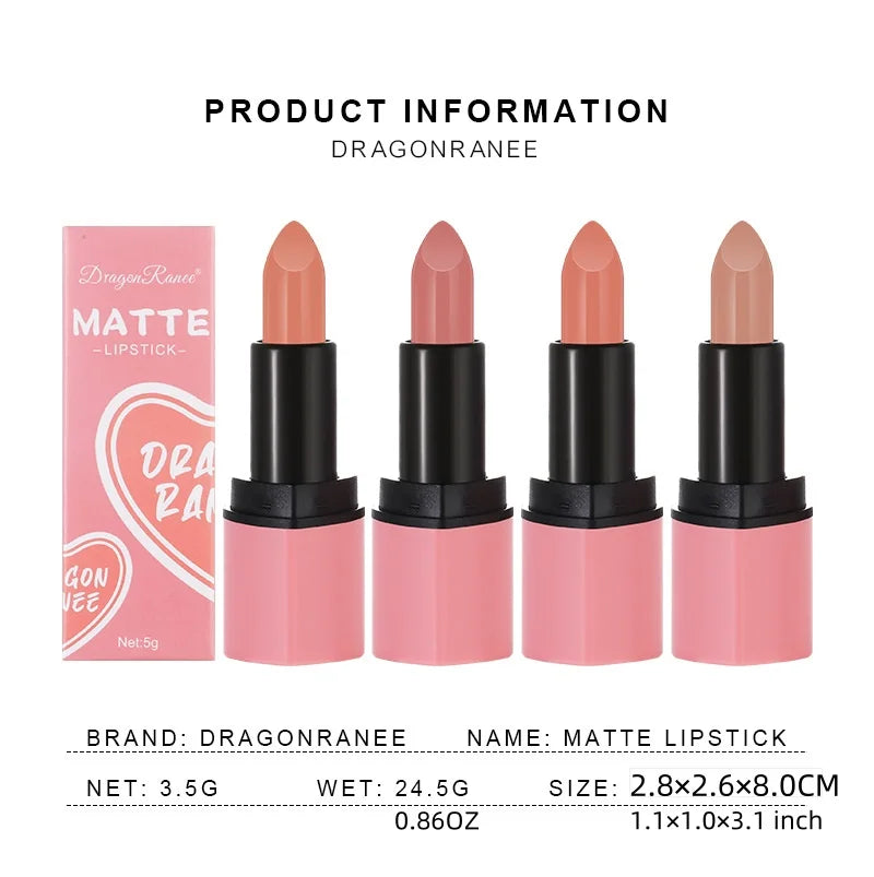 Love Multi-Color Moisturizing Lipstick & Matte Lip Gloss Set – Long-Lasting, Highly Pigmented, Fade-Resistant Colors for All-Day Glam Look