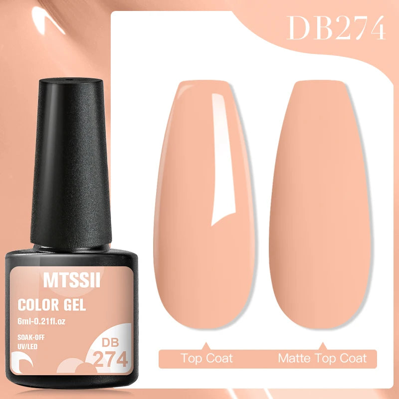 Mtssii 7ML Colorful Reflective Gel Nail Polish Glitter Sparkling Flash Glitter Gel Polish Semi Permanent Varnish Soak Off Nails