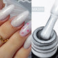 MEET ACROSS 7ml Rubber Base Gel Glitter Nude Pink White 2 In 1 Gel Nail Polish Nail Art Varnish For Nails Winter Autumn Manicure