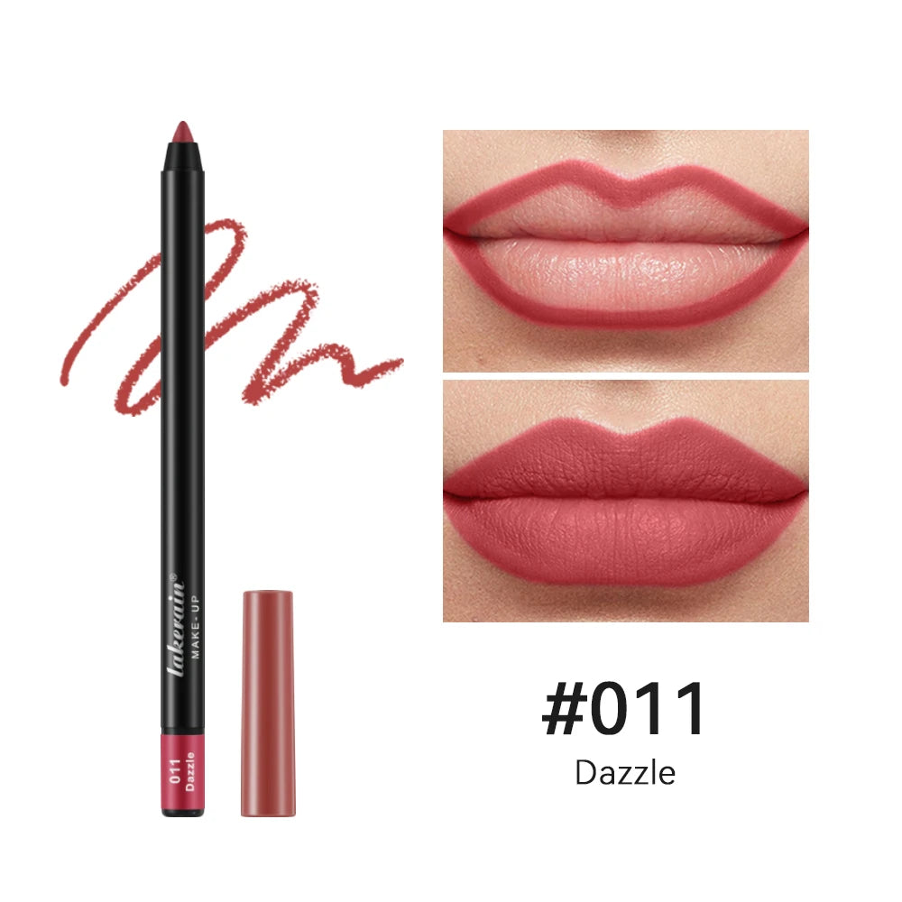 Lip Liners Pencil Eyeliner Lips Original Makeup Long Lasting Lip Liner Set Lipliner Pencil Waterproof Cosmetics Brown Lipstick