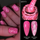 MEET ACROSS 7ml Reflective Glitter Gel Nail Polish Pink Green Purple Sparkling Soak Off UV Gel Polish for Manicure DIY Nail Art