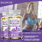 Balincer Biotin Supplement with Organic Coconut Oil - Supports Keratin for Healthier Hair & Skin, 10,000mcg, 30/60/120 Softgels