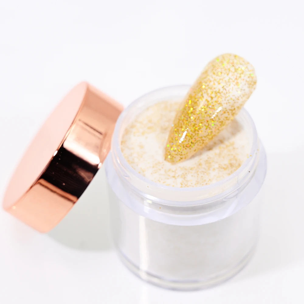 10g/bottle Professional Acrylic Powder Pink/White/Clear Nude Extension Crystal Powder DIY 3IN1 Manicure Polymer Builder Powder