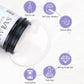 Saviland 100g Builder Nail Gel White Nude Pink Nail Extension Gel Multifunctional Nails Art Gel Polish Soak Off UV for Salon DIY