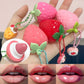 4-Color Random Sending Strawberry Warm Moisturizing Lip balm With Strong Moisturizing Effect, Protecting And Softening Lips