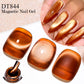 MEET ACROSS Pink Red Cat Eye Gel Nail Polish 7ml Jelly Amber Cat Magnetic Gel Nail Soak Off UV LED Semi Permanent Gel Nail Art