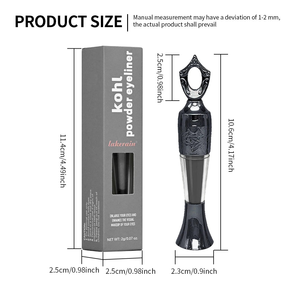 Handmade Natural Eyeliner in Powder Form Long-Lasting Eyeliner Arabic Eyeliner Powder Kohl Powder Eye Liner Powder Eyeliner