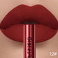 QIBEST Matte Liquid Lipstick Waterproof Long Lasting Velvet Lip Gloss Tint Tube Matte Nude Pigment Red Lipgloss Lips Makeup
