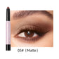 QIBEST Pearlescent Silkworm Eyeshadow Pen Waterproof Eyeshadow Pencil Glitter Matte Nude Gold Eye Shadow Pen Pigment Cosmetics