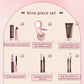 Makeup Case Gift Set Makeup Gift For Girls High Pigmented Lip Gloss BB Cream Eye Shadow Blush Concealer Eyebrow Pencil Cosmetics