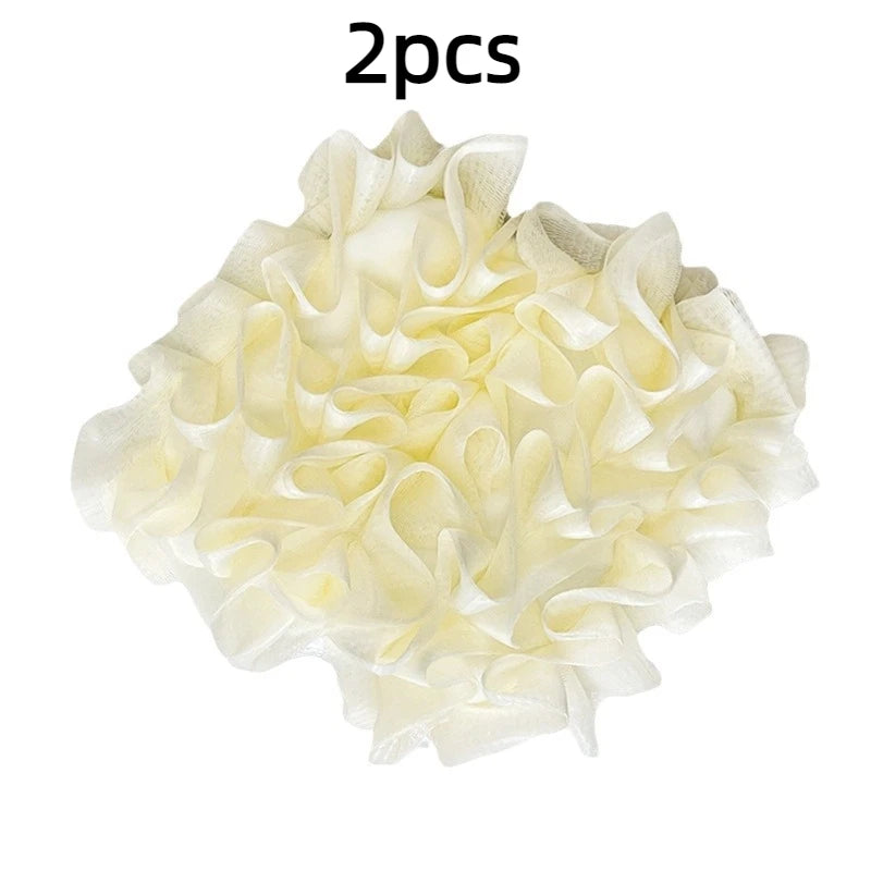 Soap Bag Bath Sponge 2 In 1 Body Sponge With Soap Pouch Multifunctional Bathroom Accessories For Skin Care Daily Use Travel Spa