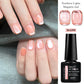 MEET ACROSS 7ml Porcelain White Cat Eye Gel Polish Holographic Glitter Magnetic Galactic Effect Gel Nail Polish Soak Off UV Gel