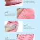 Exfoliating Shower Massage Scraper Bathroom Non-slip Bath Mat Back Massage Brush Silicone Foot Wash Body Cleaning Bathing Tool
