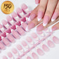 576pcs/Box Colorful Fake Nails Black Red Design Fake Nail Oval Short Square Press On False Nails Mixed Full Cover Nail Tips
