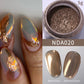 NICOLE DIARY 5g Aurora Pearl White Pink Nail Powder Pigments Metallic Rubbing Dust Moonlight Effect Nail Arts Decoration