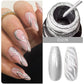 MEET ACROSS 5ml Sliver Metallic Liner Gel Nail Polish Super Bright Mirror Effect Painting Drawing Line Graffiti Stripe Nail Art