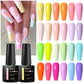 MEET ACROSS 7ml 140 Colors Glitter Gel Nail Polish Fluorescent Laser Semi Permanent Soak Off Nail Art UV Gel Varnish Manicure