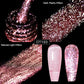 MEET ACROSS 7ml Reflective Glitter Gel Nail Polish Pink Green Purple Sparkling Soak Off UV Gel Polish for Manicure DIY Nail Art