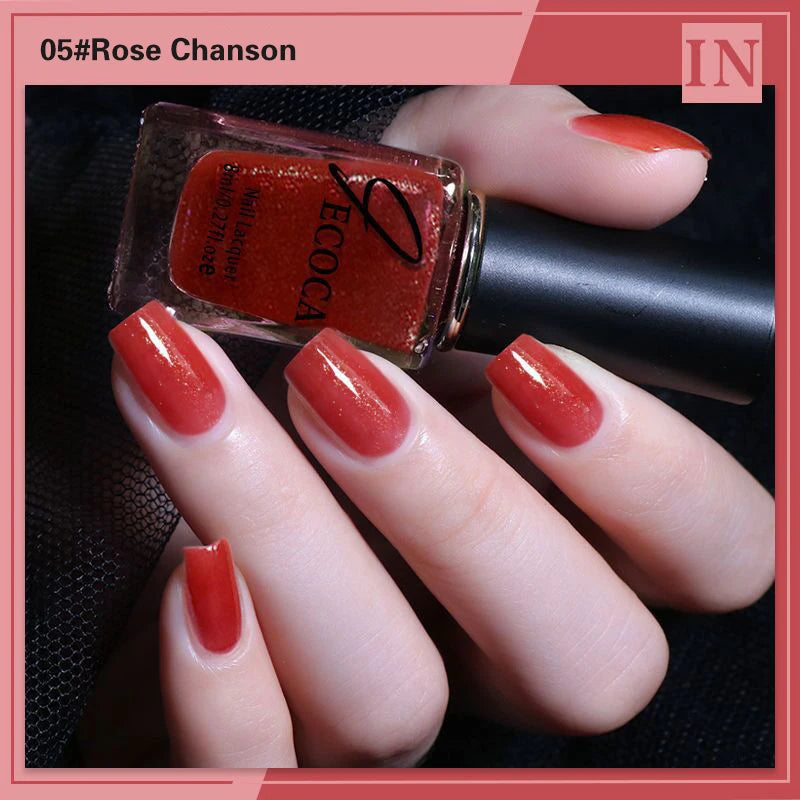 Laser Glitter Nail Polish Rainbow Nail Polish 8ml Laser Varnish Shining Glitter Nails 3-in-1 Water Based Nagel Nail Art Tools