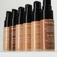 MLSMILE 6 color Powder Foundation long-Lasting Waterproof, Moisturing Sweat resistant and easy to open Oil-control concealer