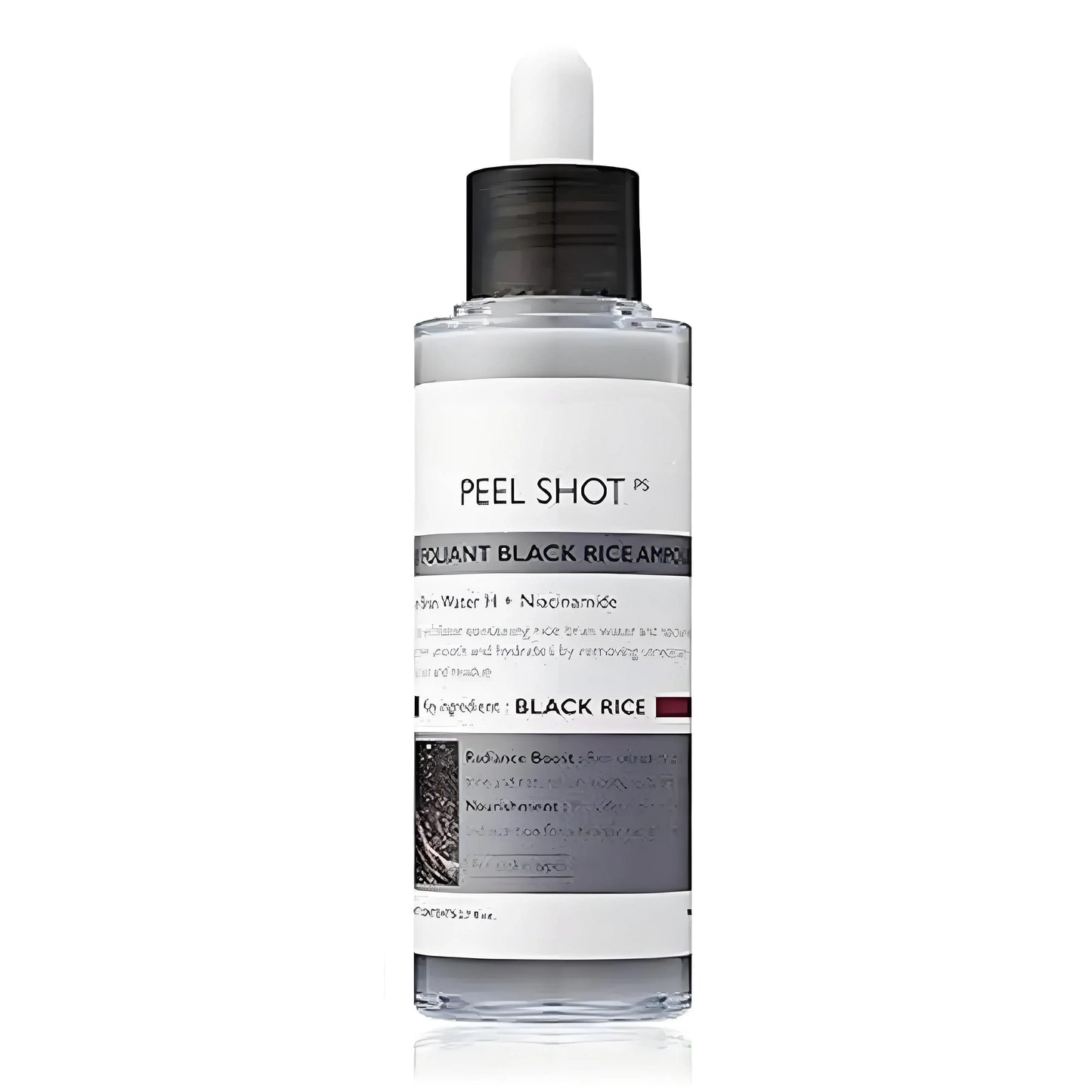 Rice Exfoliating Serum Facial Moisturizer Blackhead Removal Pore Shrinking Korean Skin Care Hydrating Face Serum Brightening