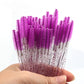 5/50 Pcs Eyelash Brushes False Eye Lashes Extension Tools Eyebrow Brush Mascara Wands Applicator Spoolers Lashes Cosmetic Tool