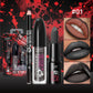 Long Lasting Velvet Lipstick Set Matte Non Transfer Waterproof Lip Gloss Liner Combo High Color Intensity Halloween Makeup