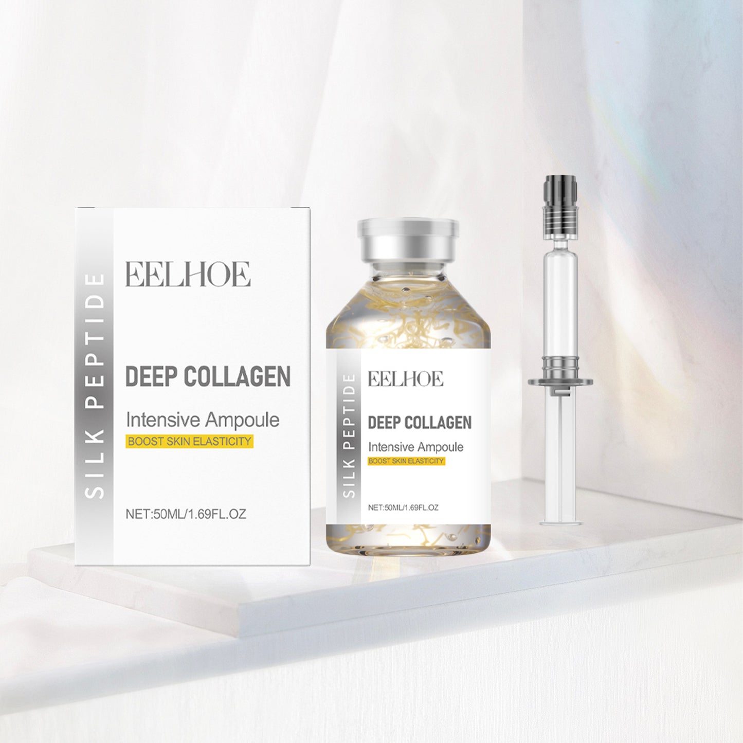 Peptide Facial Serum Containing Collagen, Niacinamide, And a Complex of 30 Peptides. It Hydrates, Firms The Skin, Improves Uneven Skin Tone, And Is Suitable for All Skin Types